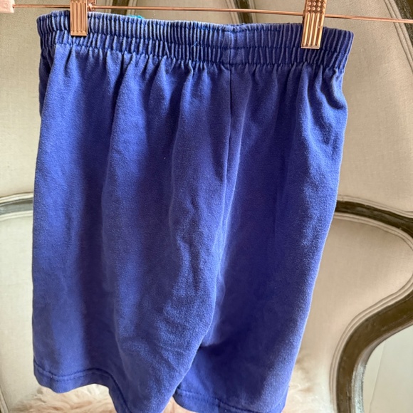 Vintage Nike Air Jordan Embroidered Cotton Shorts Cobalt Blue Men’s Small Quilt - Picture 7 of 9